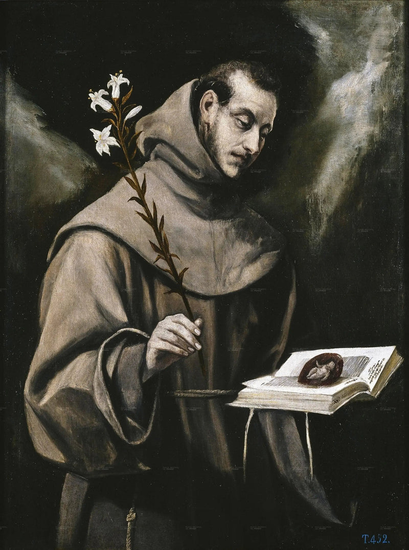 San Antonio de Padua - El Greco
