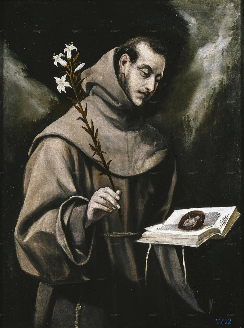 San Antonio de Padua - El Greco