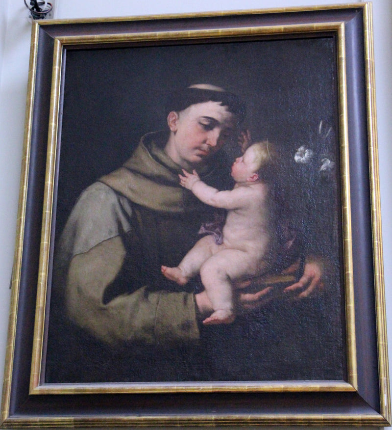 San Antonio de Padua y el Niño Jesús - Luca Giordano