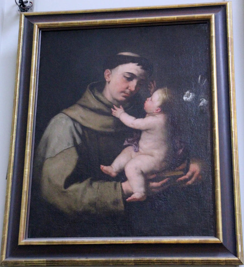 San Antonio de Padua y el Niño Jesús - Luca Giordano