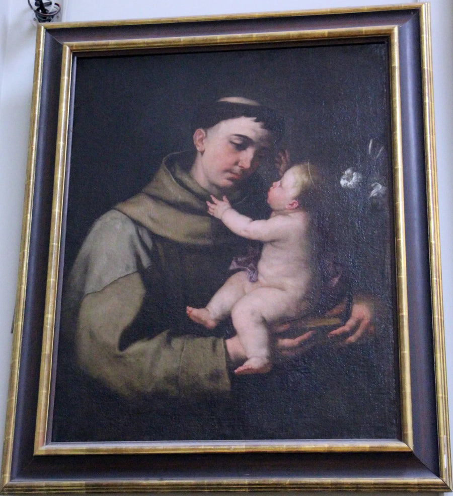 San Antonio de Padua y el Niño Jesús - Luca Giordano