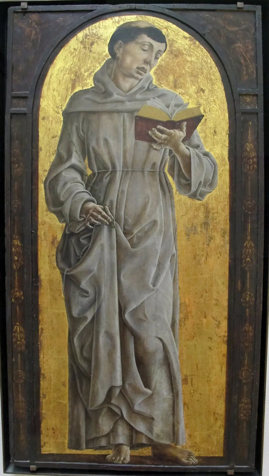 San Antonio de Padua leyendo - Cosmè Tura