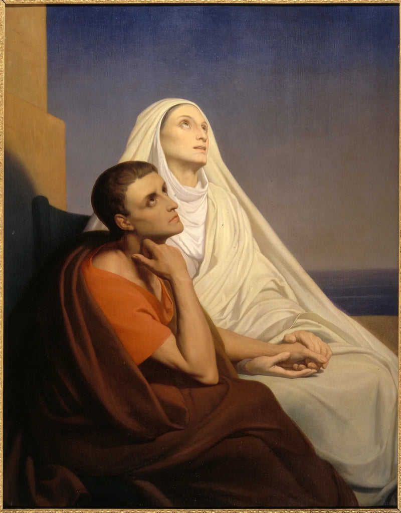 San Agustín y Santa Mónica - Ary Scheffer