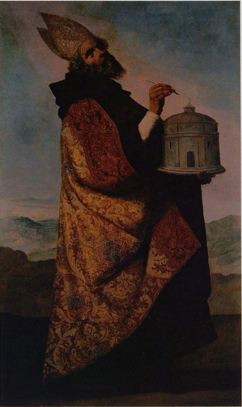 San Agustín - Francisco de Zurbarán