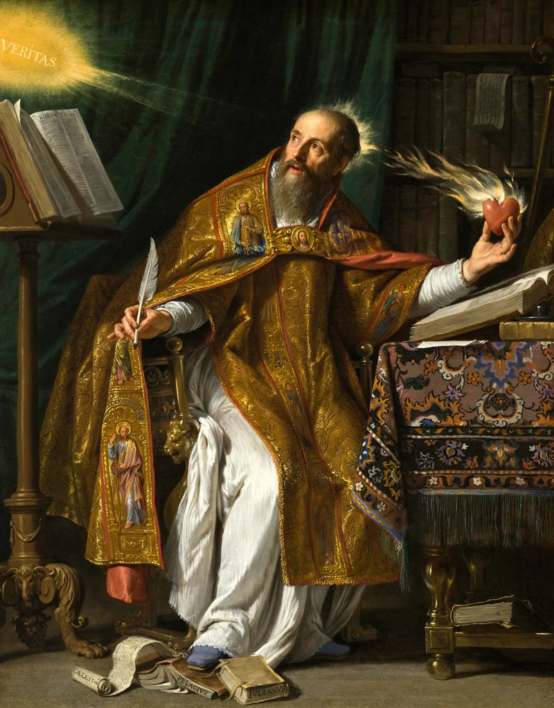 San Agustín - Philippe de Champaigne