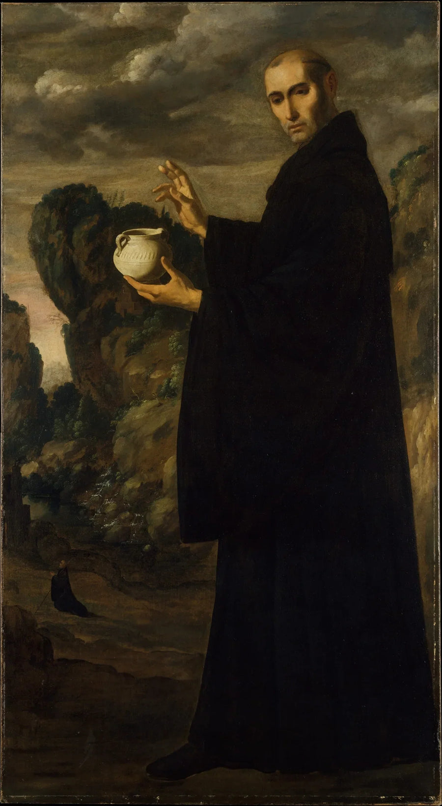 San Benito - Francisco de Zurbarán