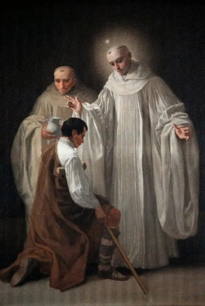 San Bernardo de Claraval curando a un enfermo - Francisco de Goya