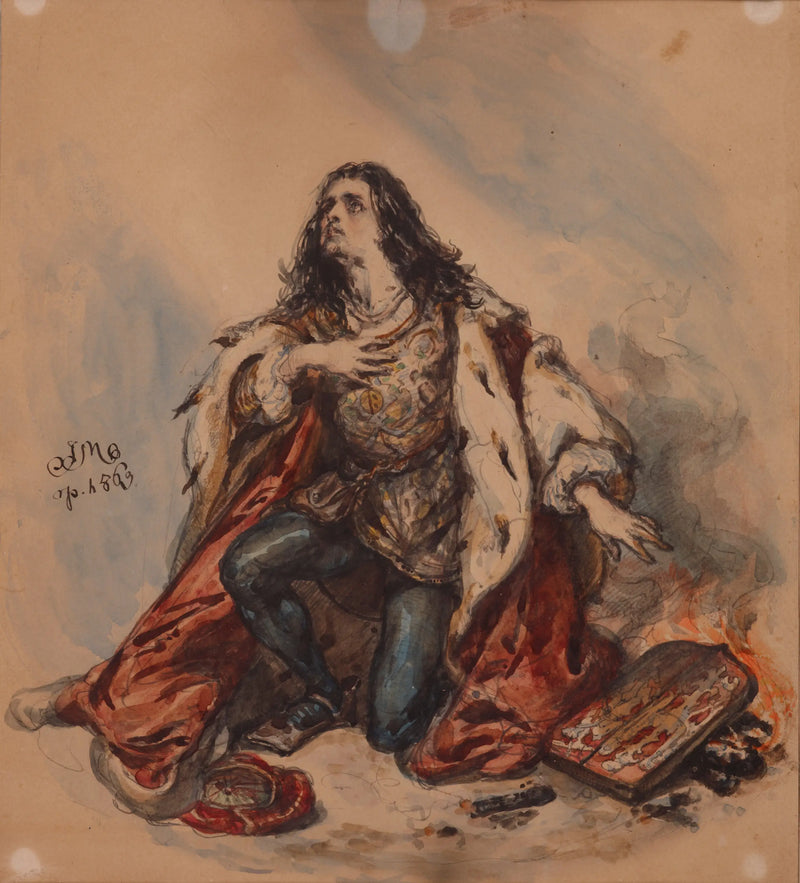 San Casimiro - Príncipe heredero polaco - Jan Matejko