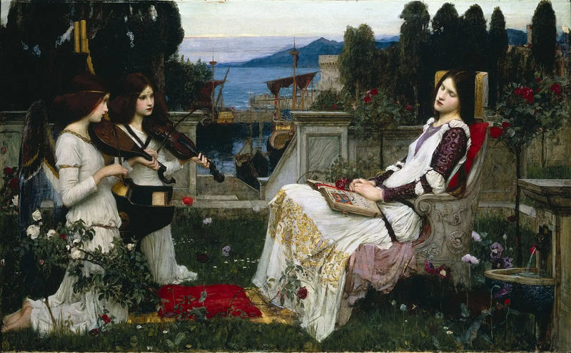Santa Cecilia - John William Waterhouse