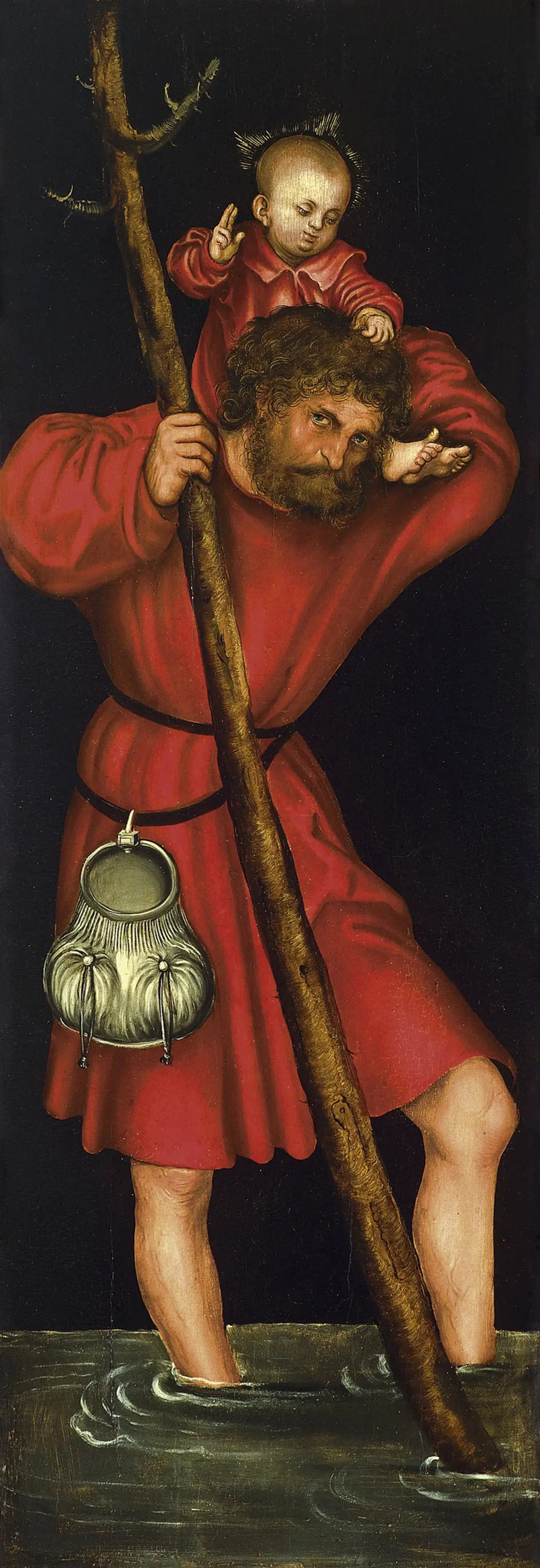 San Cristóbal - Lucas Cranach el Viejo