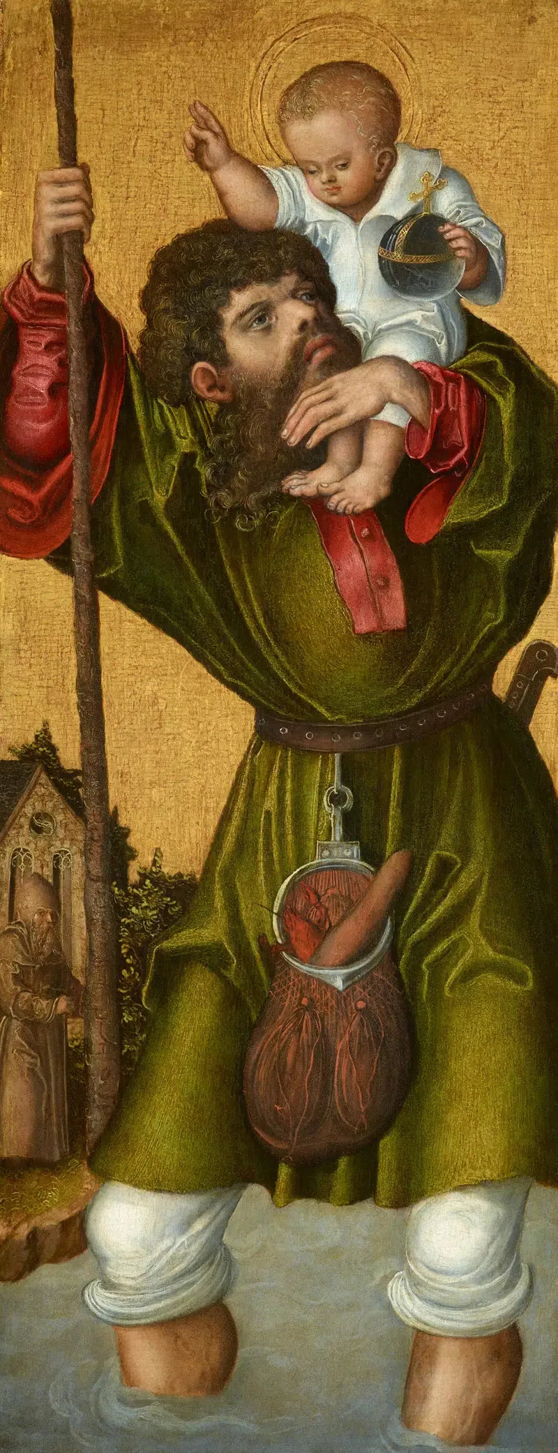 San Cristóbal - Lucas Cranach el Viejo