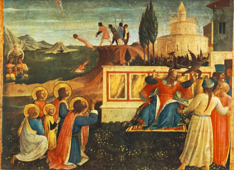 San Cósimo y San Damián salvados - Fra Angelico