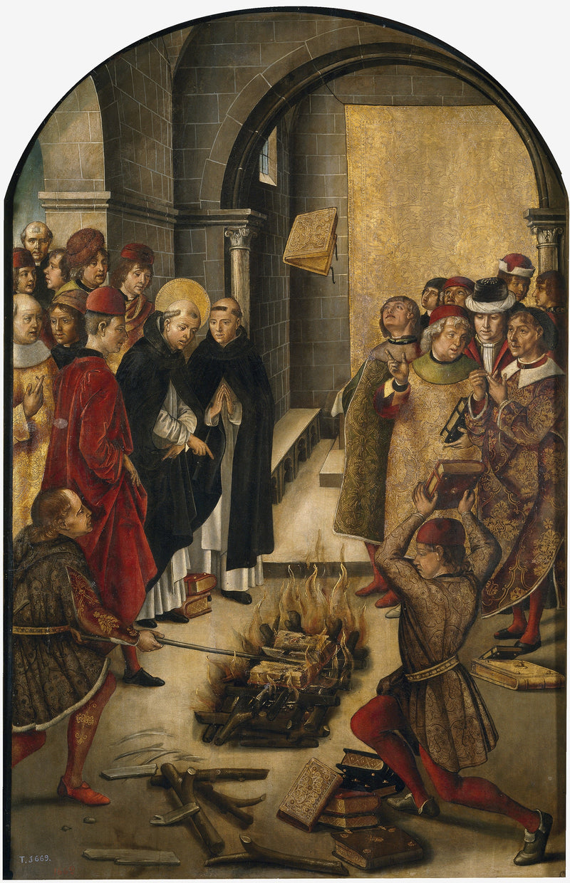San Domingo y los Albigenses - Pedro Berruguete