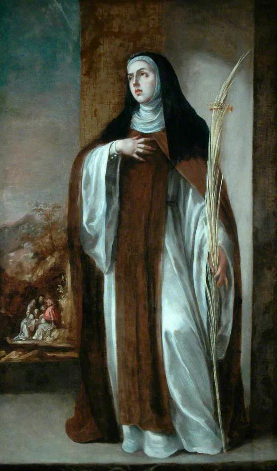 Santa Eustocia - Juan de Valdés Leal