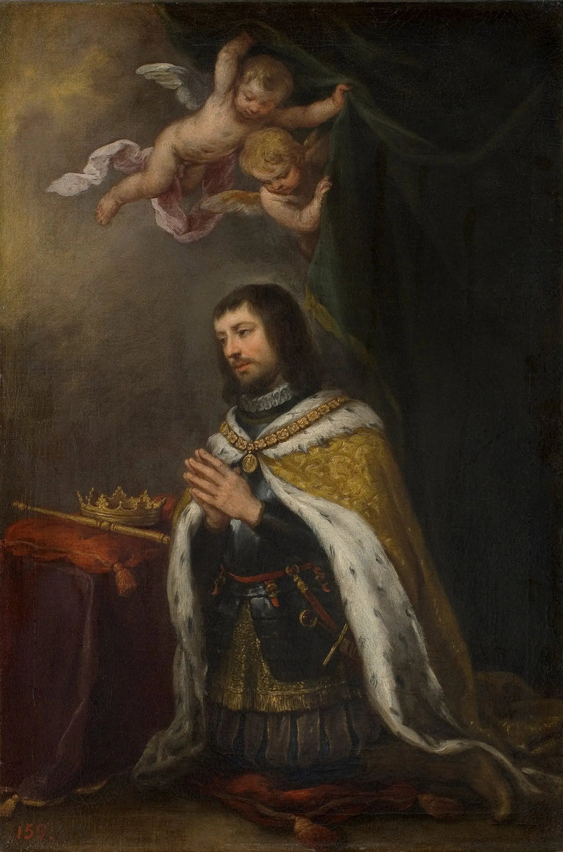 San Fernando, rey de Castilla, León y Asturias - Bartolomé Esteban Murillo