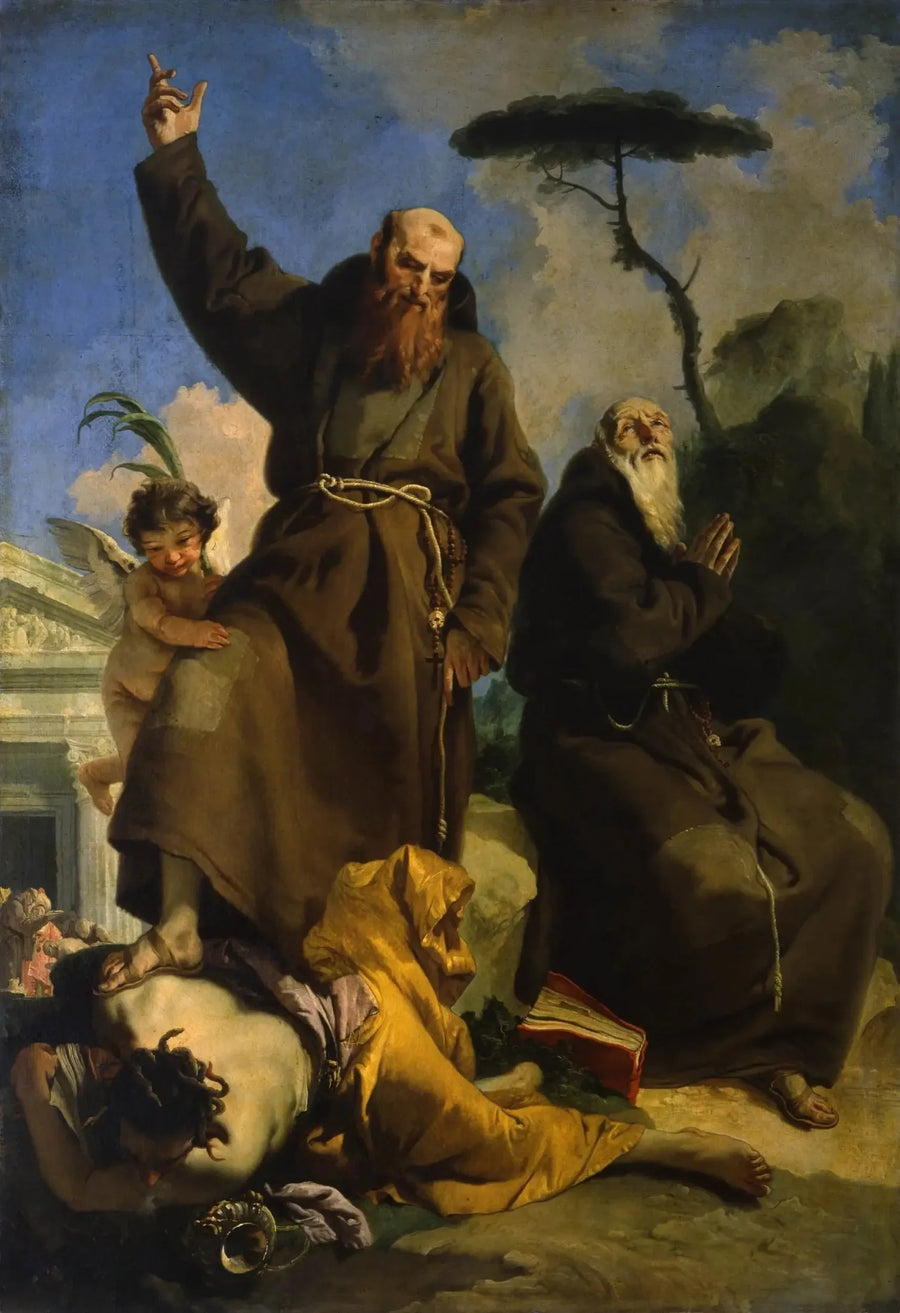 San Fidelo de Sigmarigen y San José de Leonessa - Giovanni Battista Tiepolo
