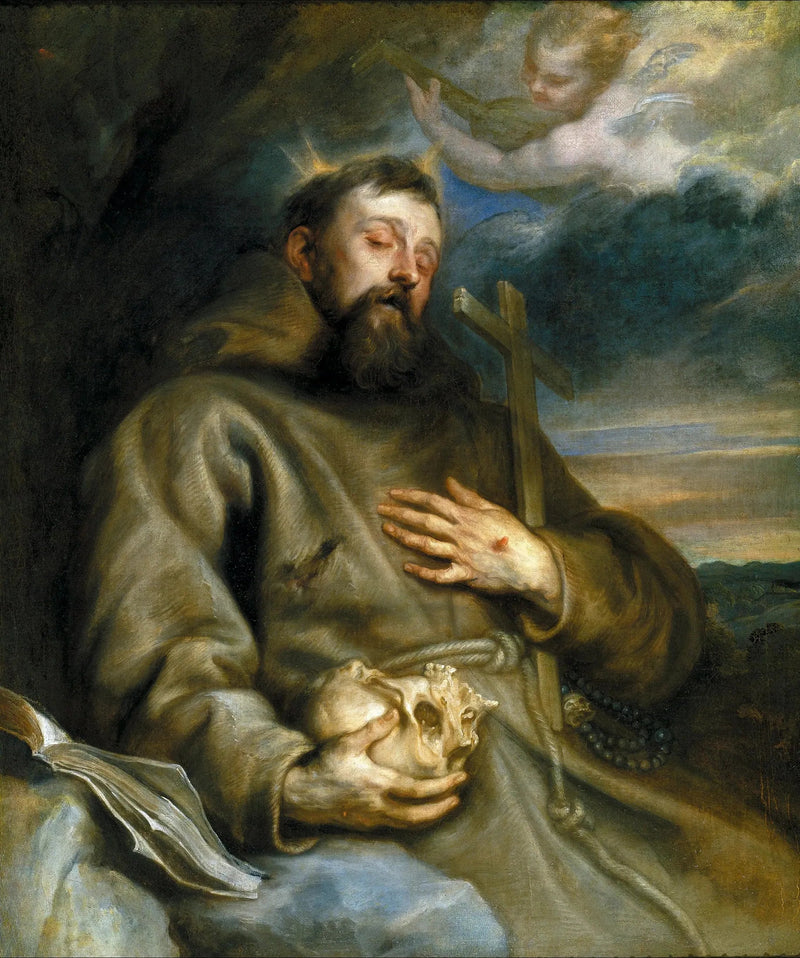 San Francisco de Asís en éxtasis - Antoine van Dyck