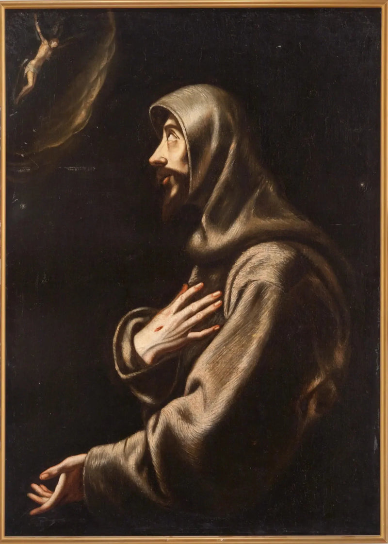 San Francisco de Asís en meditación - El Greco