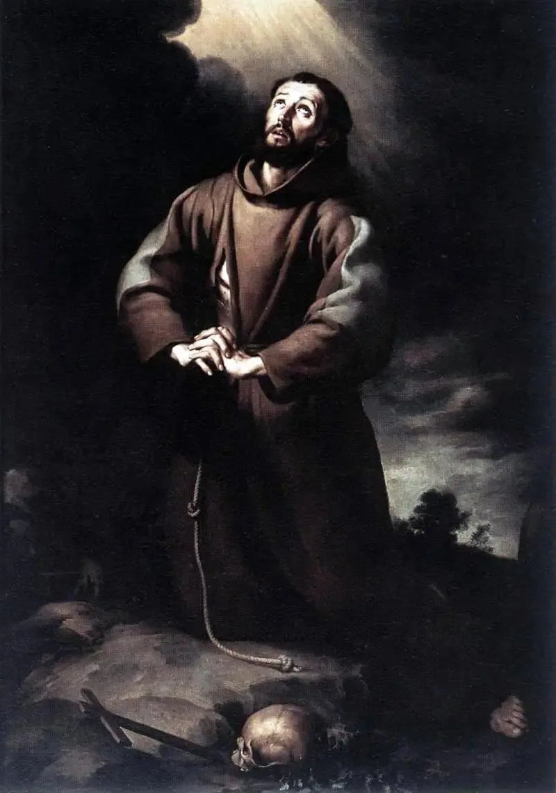 San Francisco de Asís en oración - Bartolomé Esteban Murillo