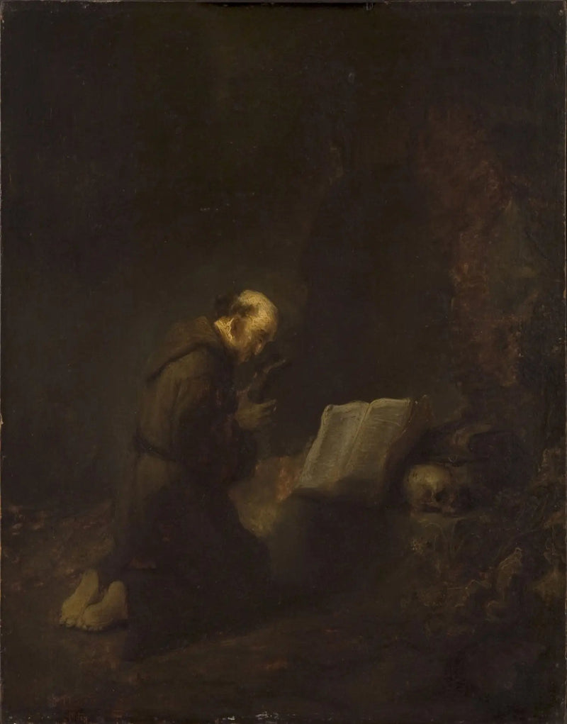 San Francisco de Asís en oración - Rembrandt