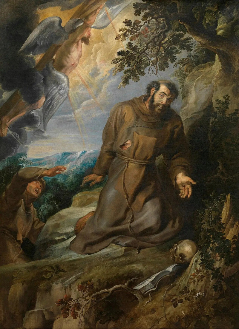 San Francisco de Asís recibiendo los Estigmas - Pedro Pablo Rubens