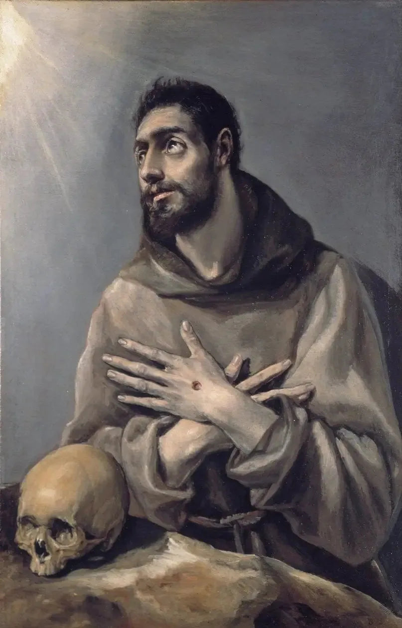San Francisco en éxtasis - El Greco