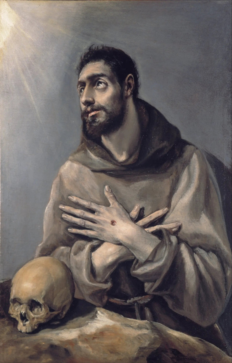 San Francisco en éxtasis - El Greco