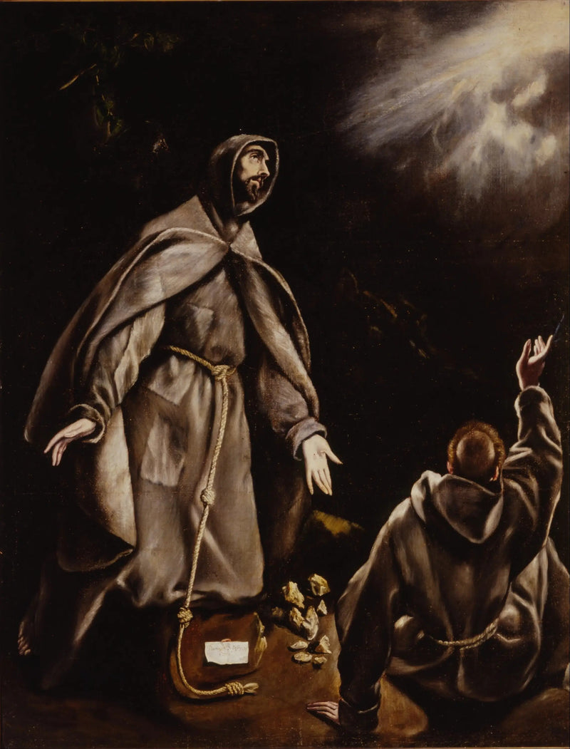 San Francisco en éxtasis - El Greco