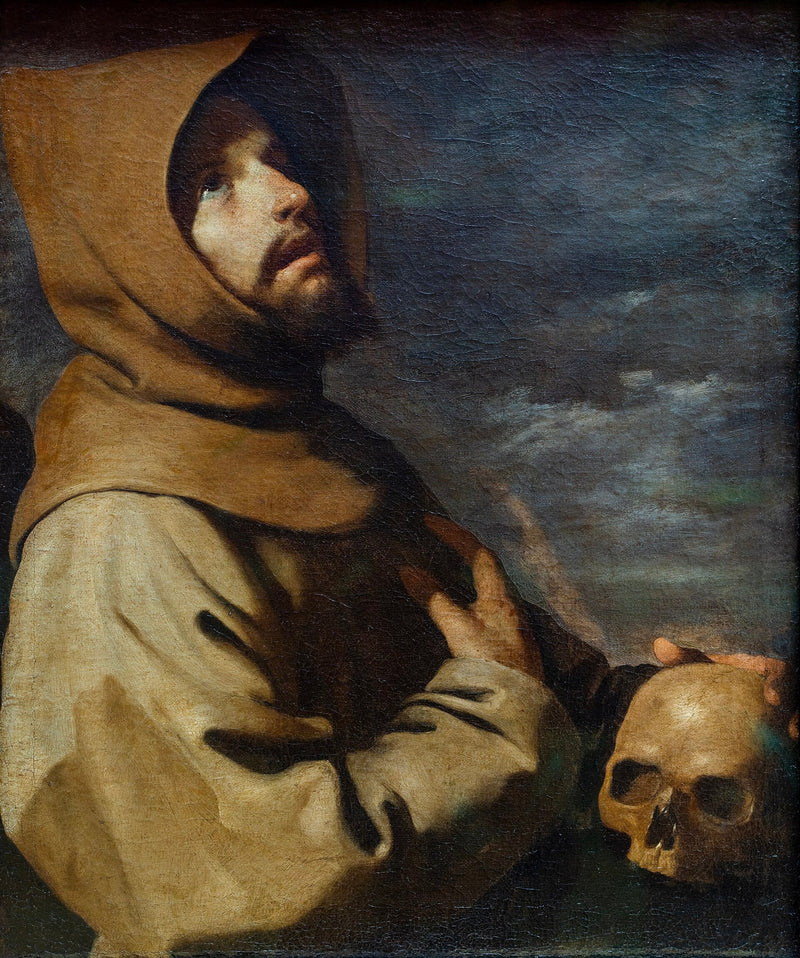San Francisco en éxtasis - Francisco de Zurbarán