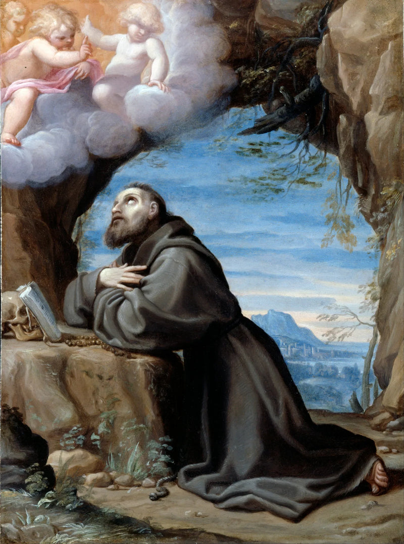 San Francisco en meditación - Ludovico Carracci