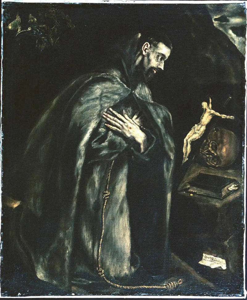 San Francisco en oración - El Greco