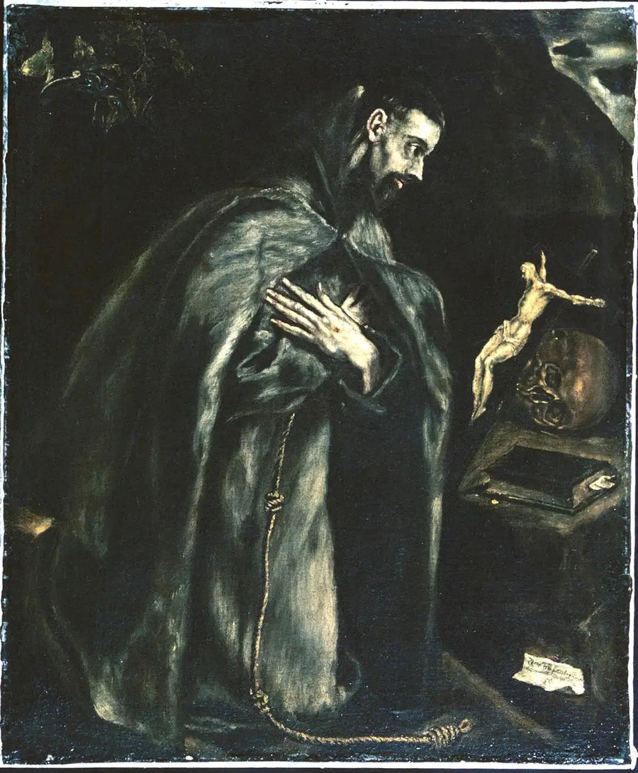 San Francisco en oración - El Greco
