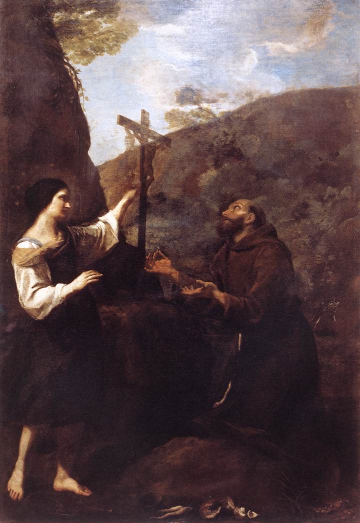 San Francisco esposa de la pobreza - Andrea Sacchi