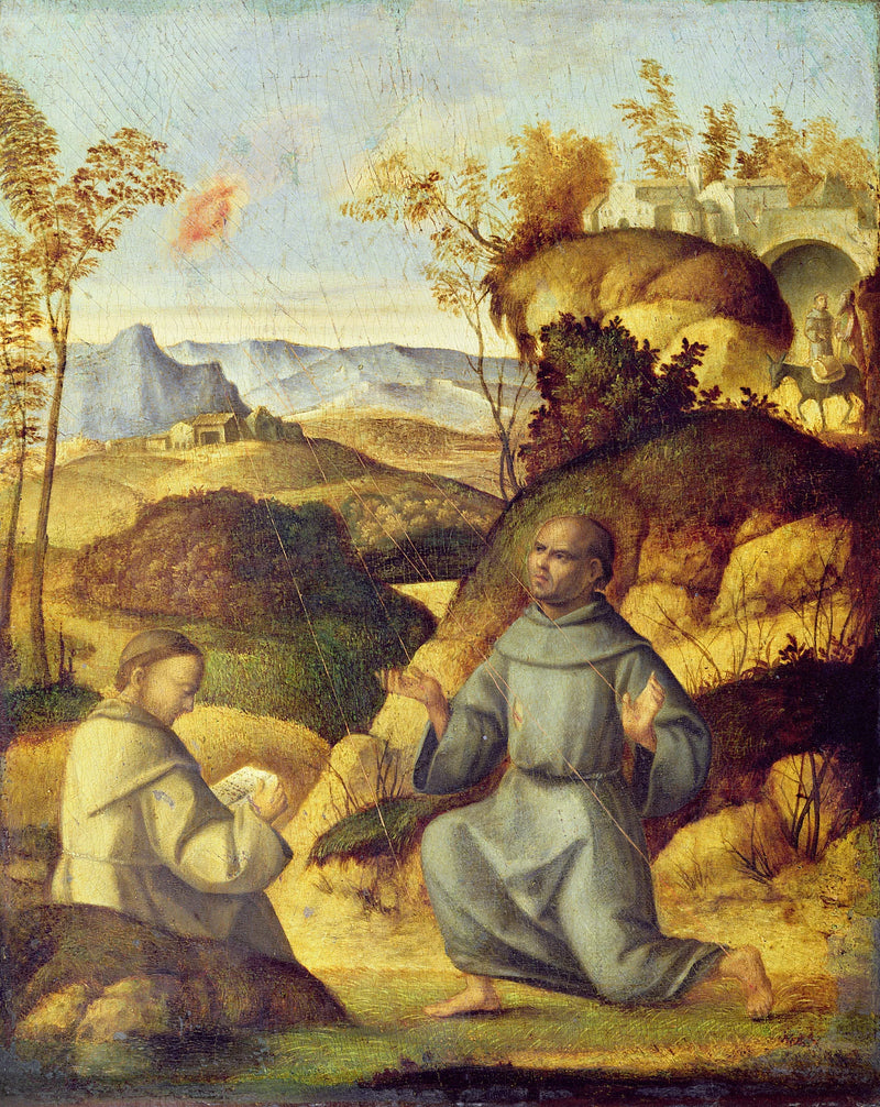 San Francisco recibiendo los estigmas - Cima da Conegliano