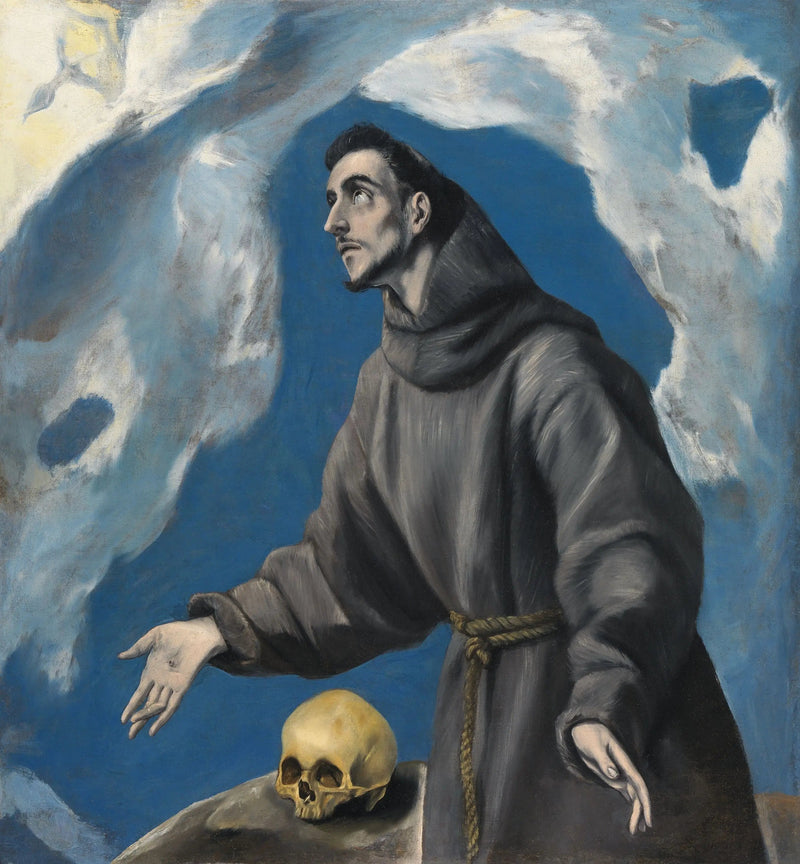 San Francisco recibiendo los estigmas - El Greco
