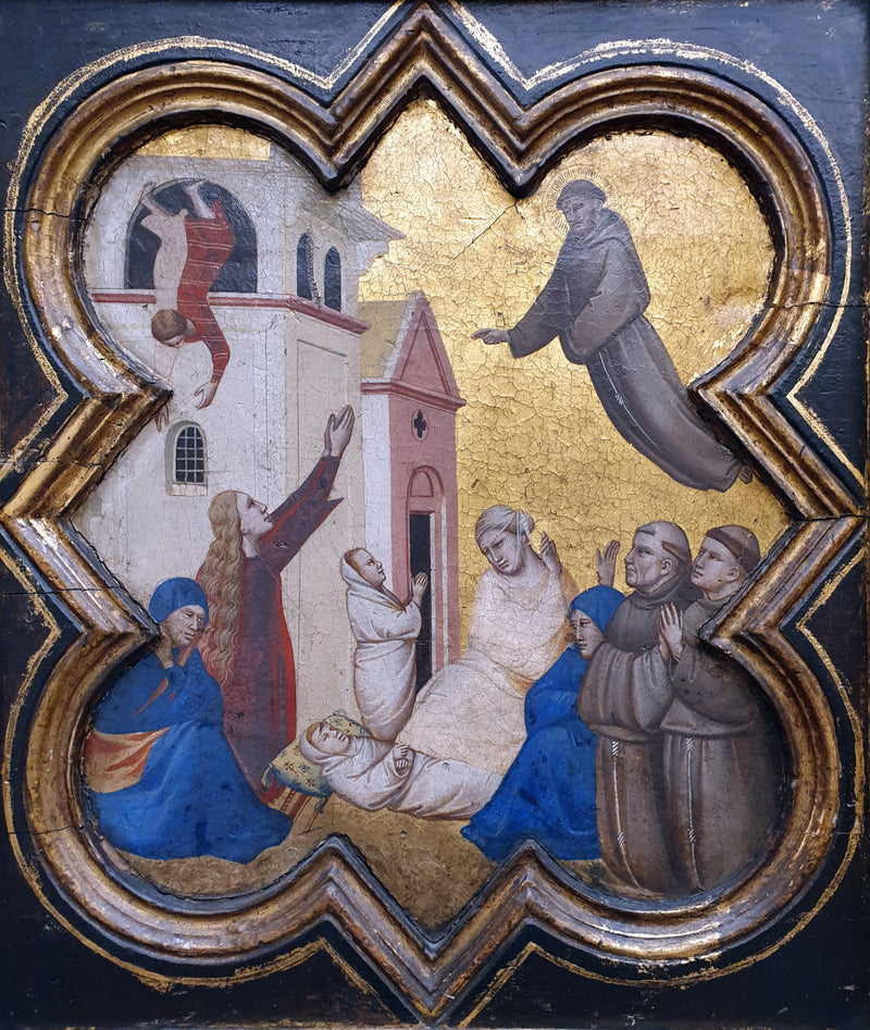 San Francisco resucita a un niño - Taddeo Gaddi