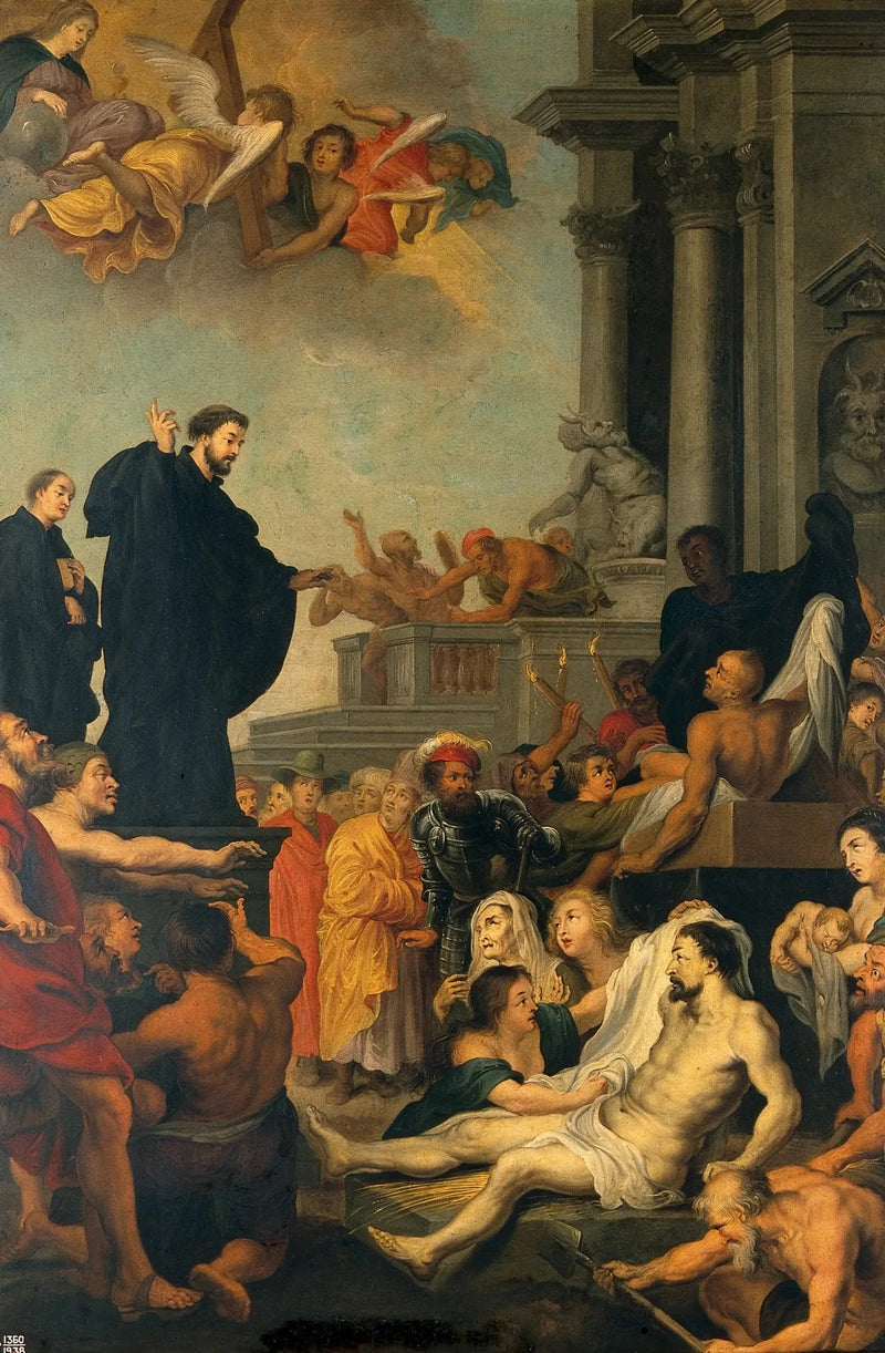 Predicación y sanación de San Francisco Javier - Peter Paul Rubens