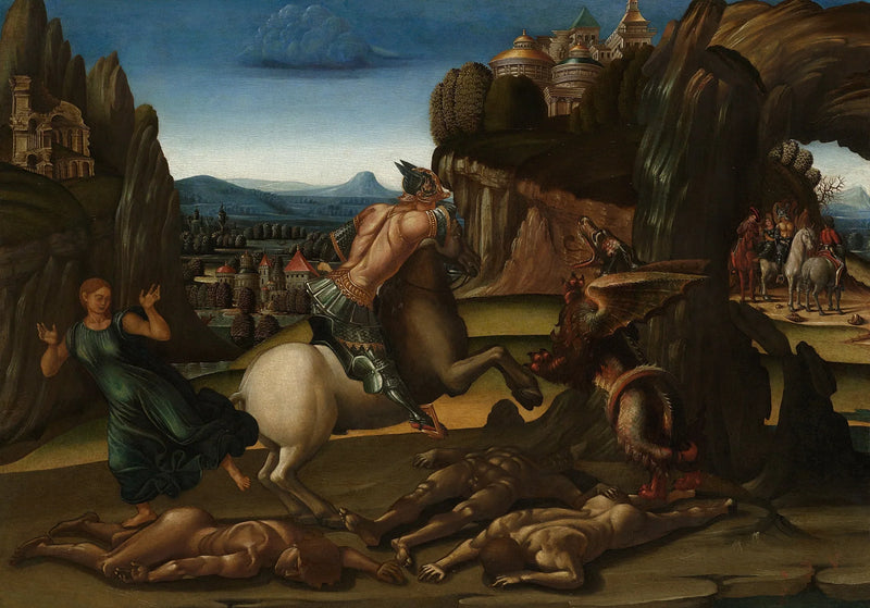 San Jorge y el dragón - Luca Signorelli