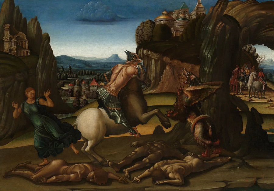 San Jorge y el dragón - Luca Signorelli