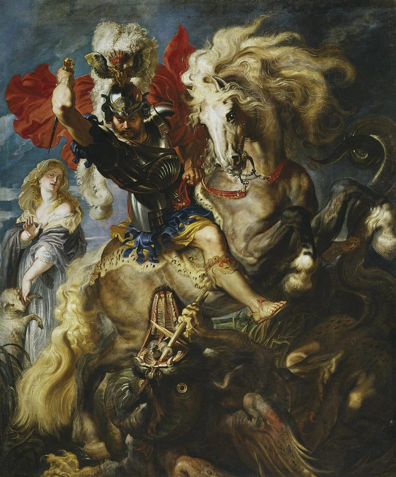 San Jorge y el Dragón - Peter Paul Rubens
