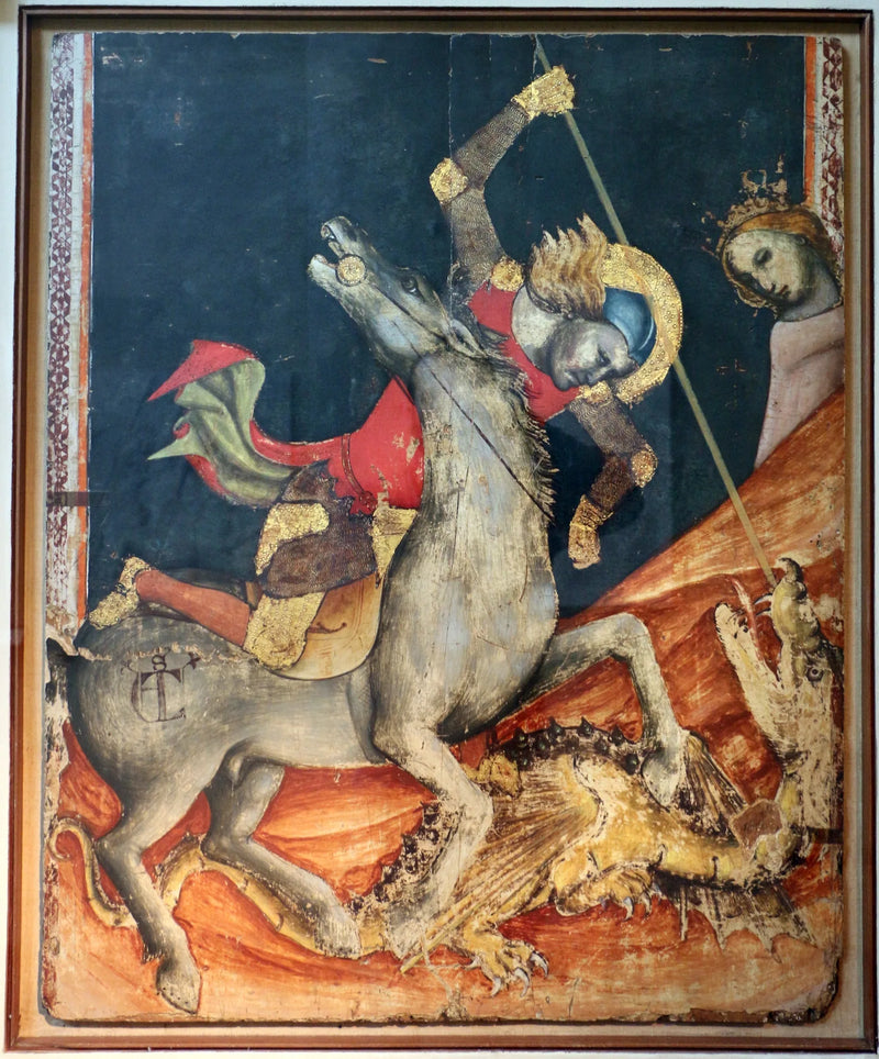 San Jorge y el Dragón - Vitale da Bologna