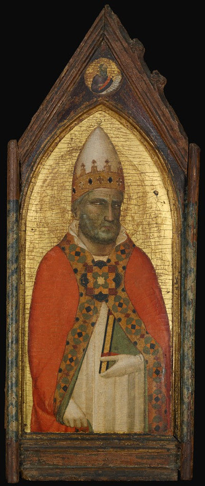 Saint Grégoire le Grand (à son apogée: un prophète) - Bernardo Daddi - Alpha Reproduction