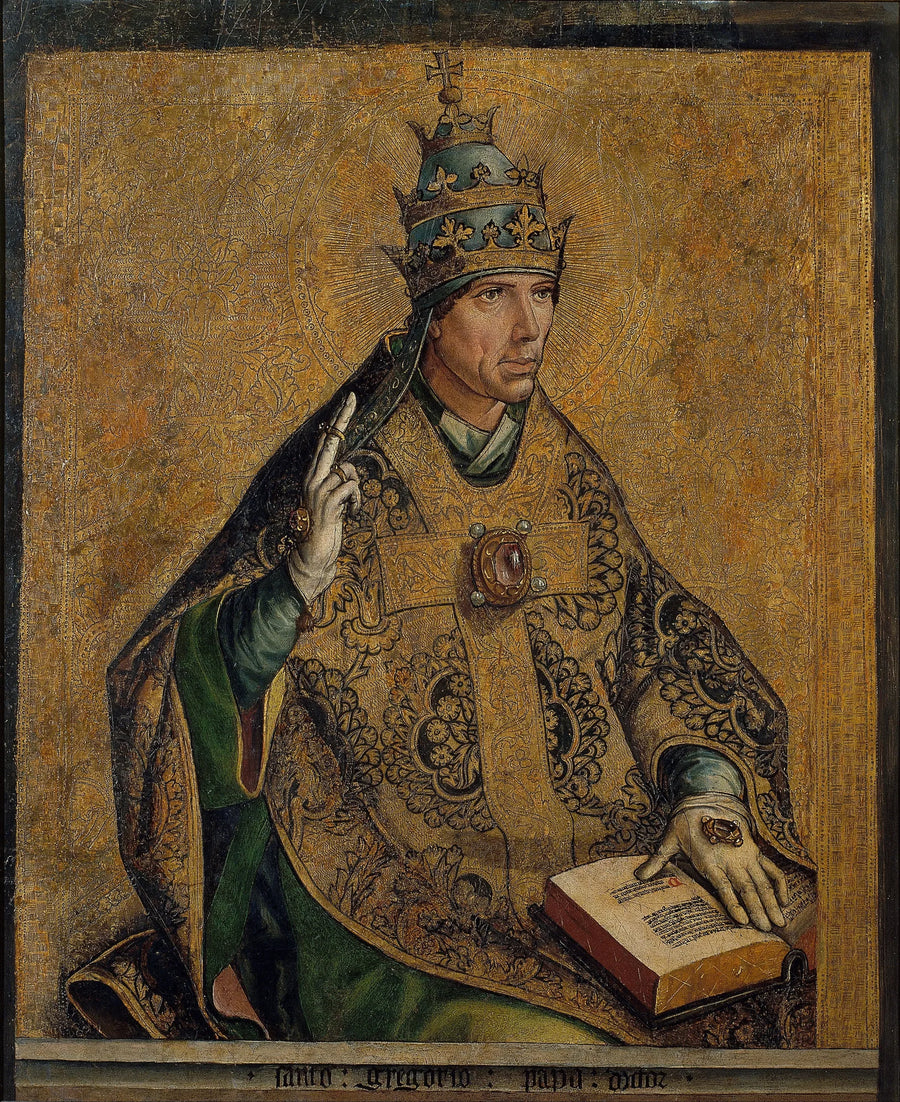San Gregorio Papa - Pedro Berruguete