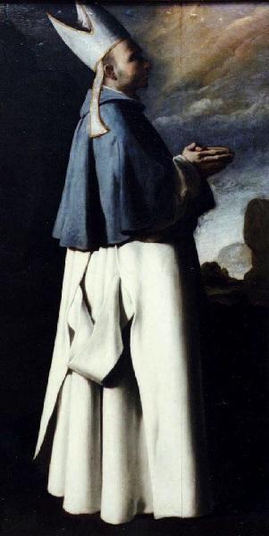 San Hugues, obispo de Grenoble - Francisco de Zurbarán