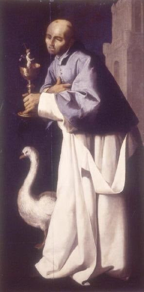San Hugo, obispo de Lincoln - Francisco de Zurbarán