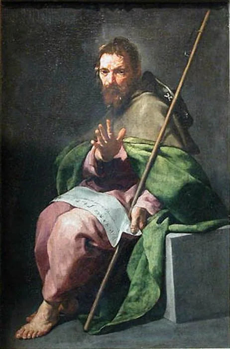 San Jacobo el Mayor en peregrinaje - Alonso Cano