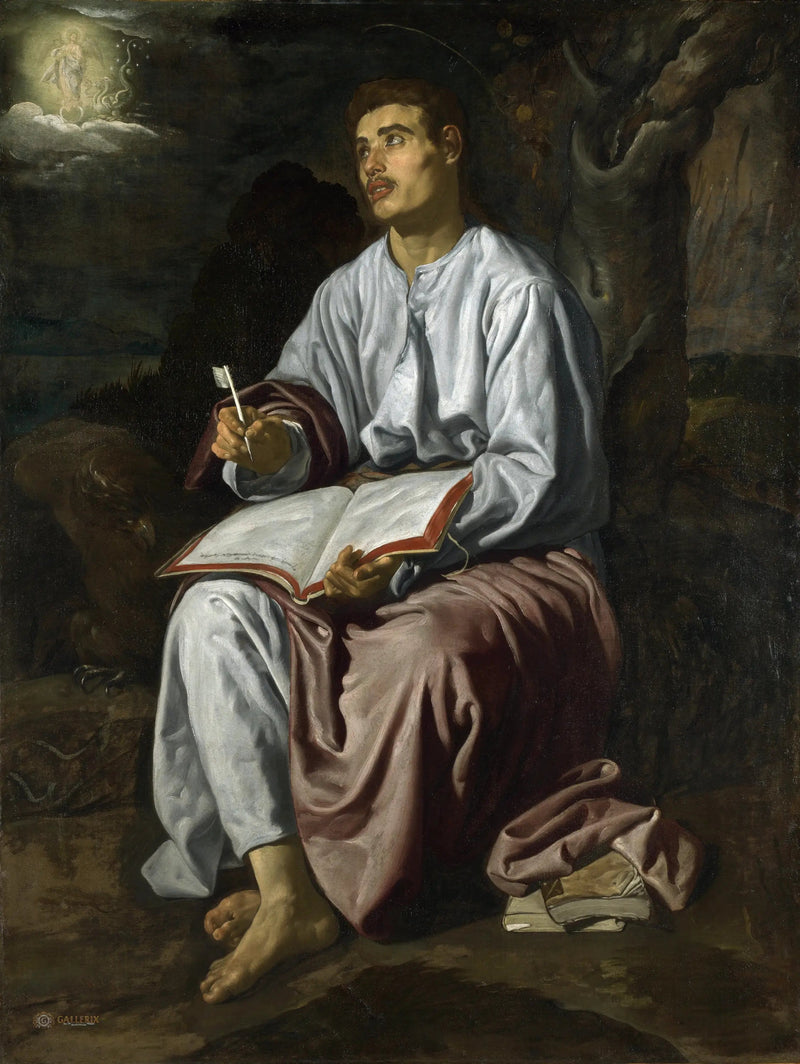 San Juan en Patmos - Diego Velázquez