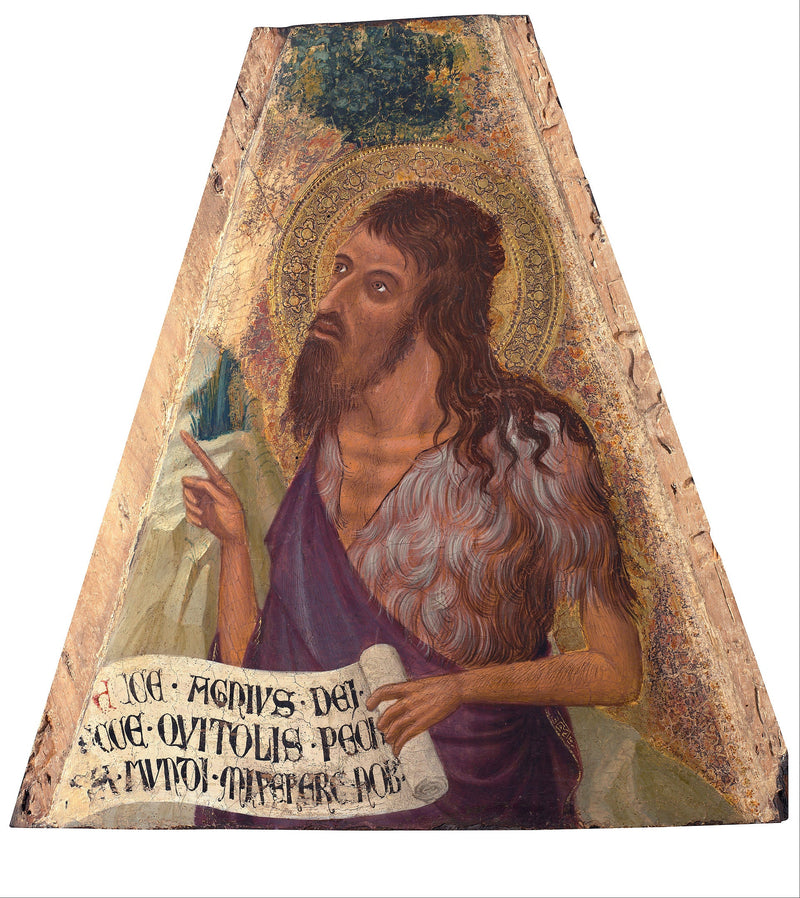 San Juan Bautista - Ambrogio Lorenzetti