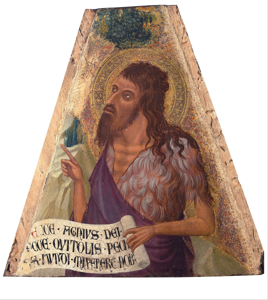 San Juan Bautista - Ambrogio Lorenzetti