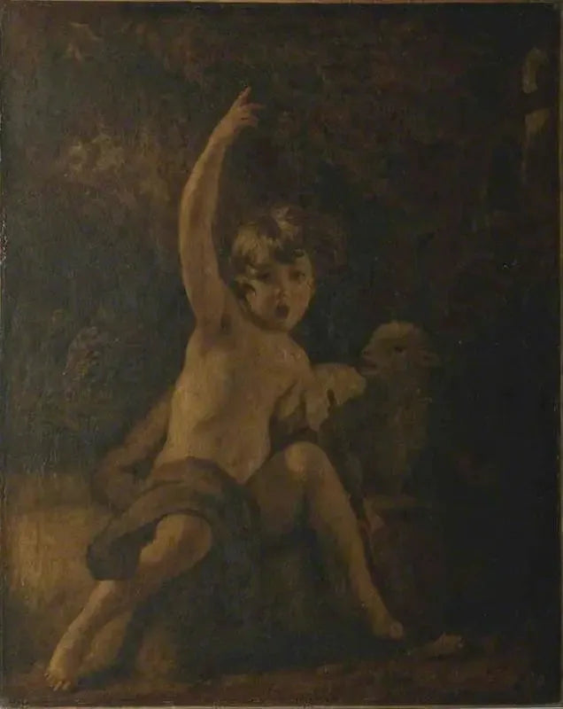 San Juan Bautista en el desierto - Joshua Reynolds